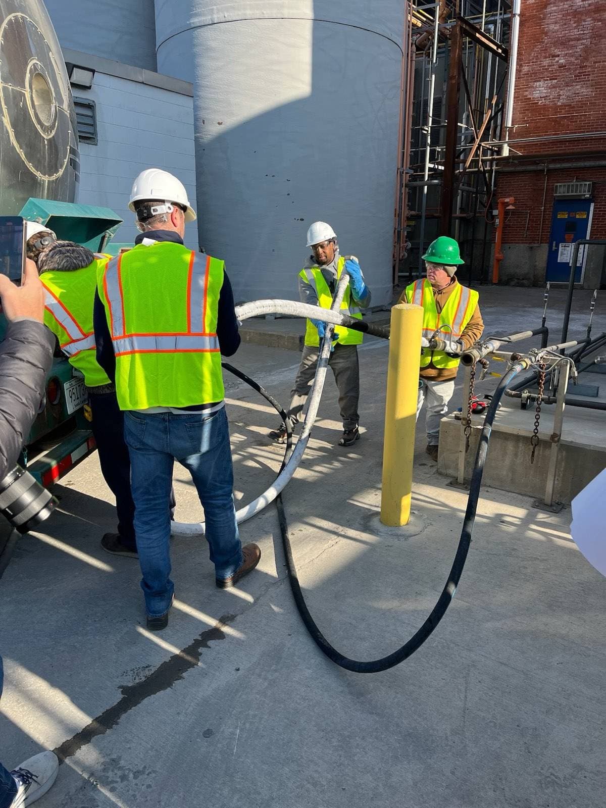 CleanCycleCarbon facility: Product Loading