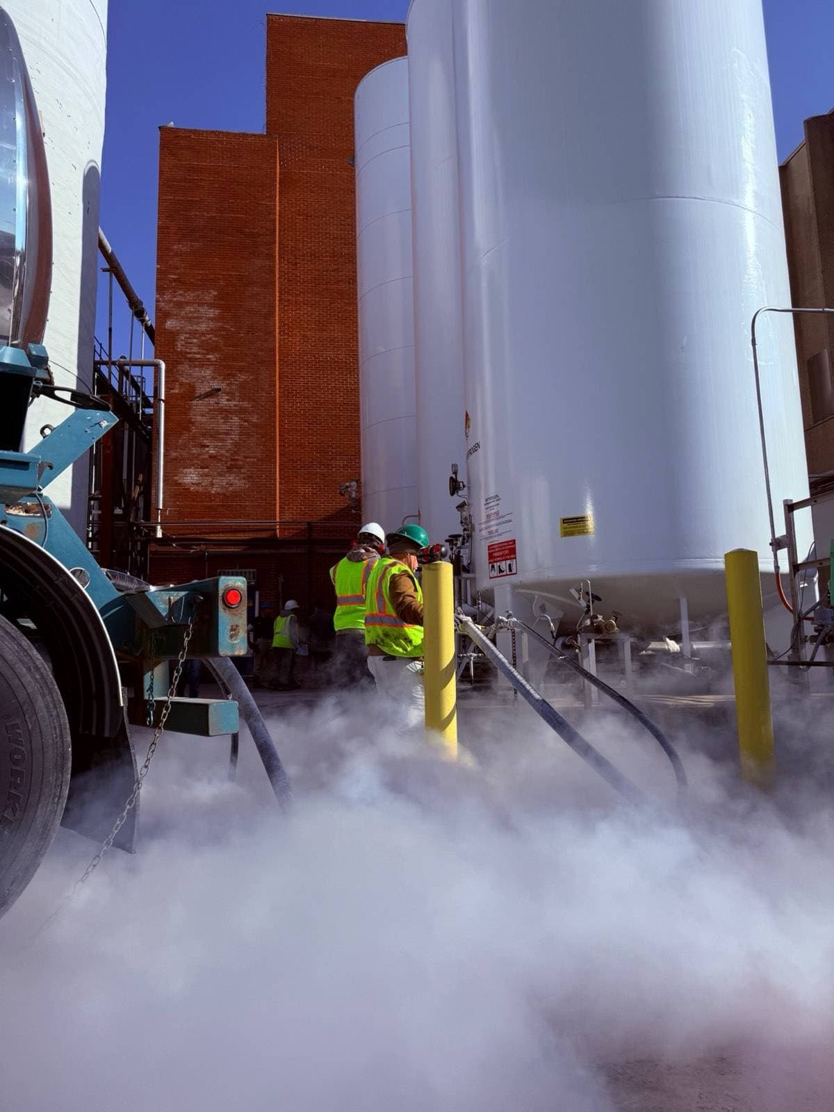 CO₂ capture operations at CleanCycleCarbon's Lewiston facility